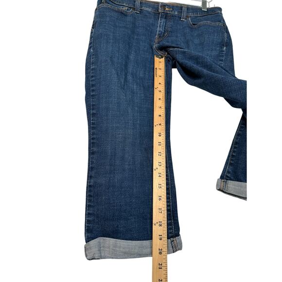 Levis Womans 29 LINE 8 511 SKINNY Cropped Jeans Stretch Denim Pedal Pushers EUC! - Picture 3 of 6